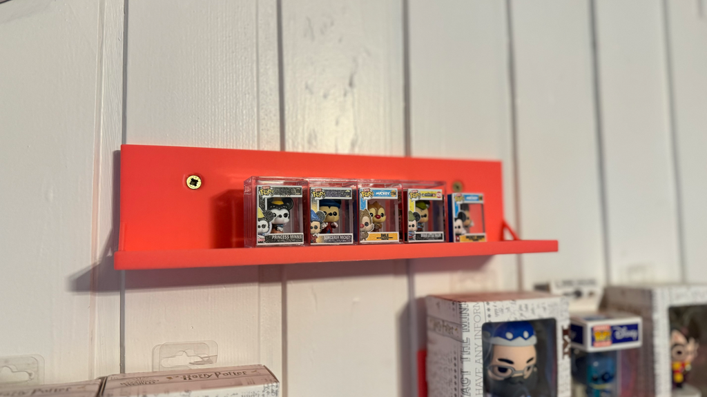 Wall shelf for "Funkopop" figures (small+middle & big version)