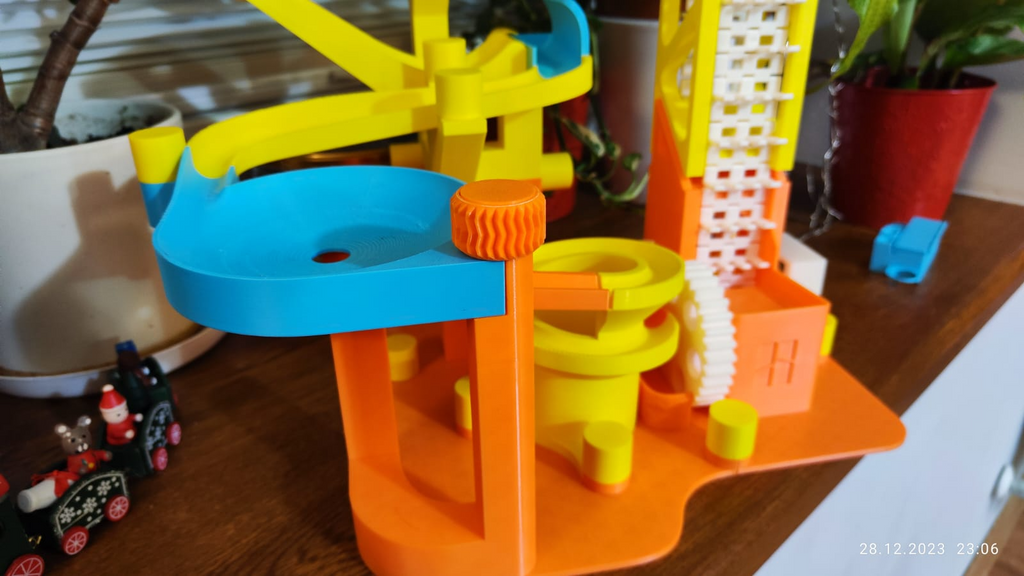 Fidget Connection Secure Cap for Marble Run Kit