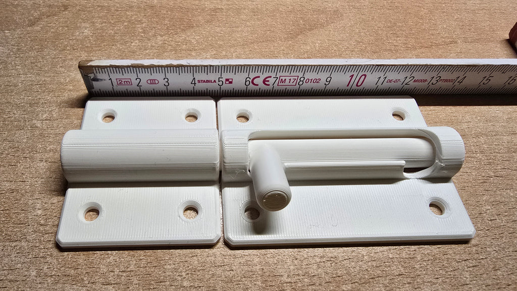 Türriegel mit Arretierung