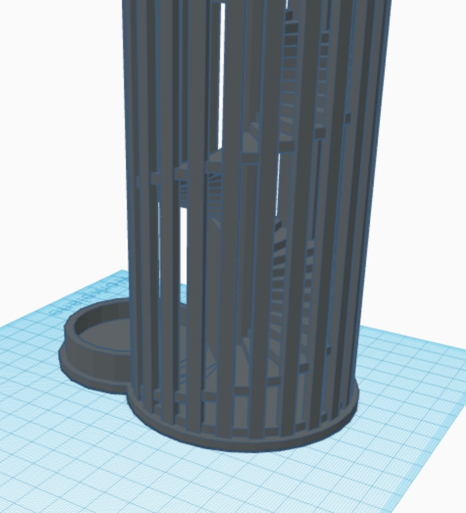 Staircase Dice tower for DnD