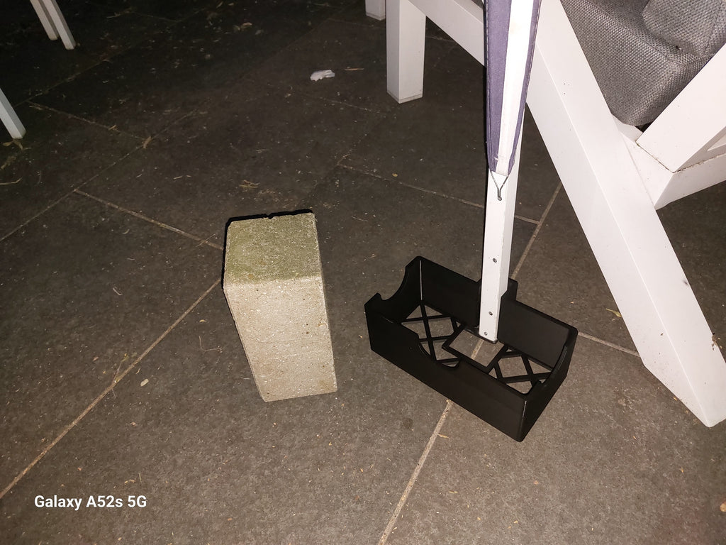 Brick Holder for Tent Leg – Wind Anchor
