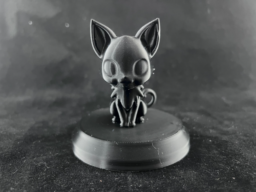 Cute Cat with Fuzzy Fur - Printmon Maker