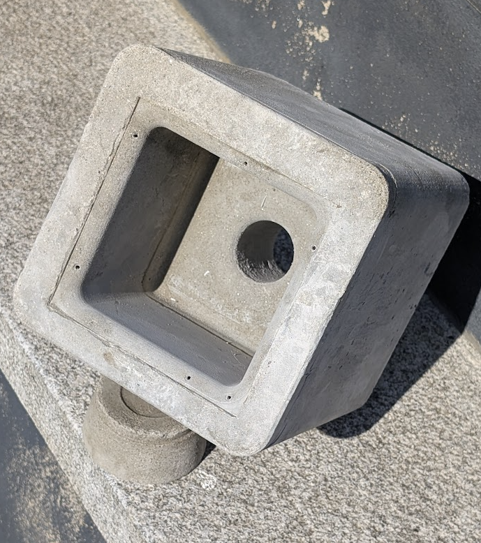 Heavy Garden Door Stopper Concrete Mold