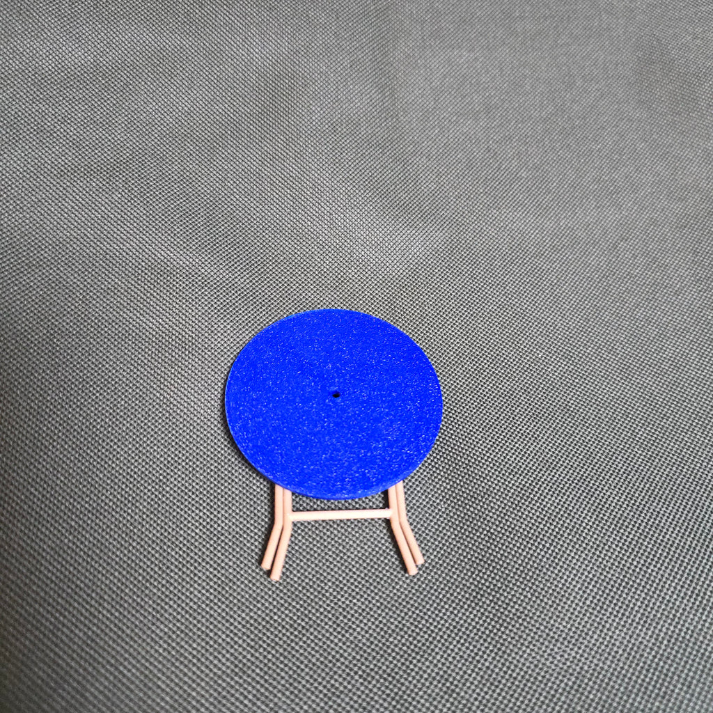 Round folding plastic table (편의점 테이블)