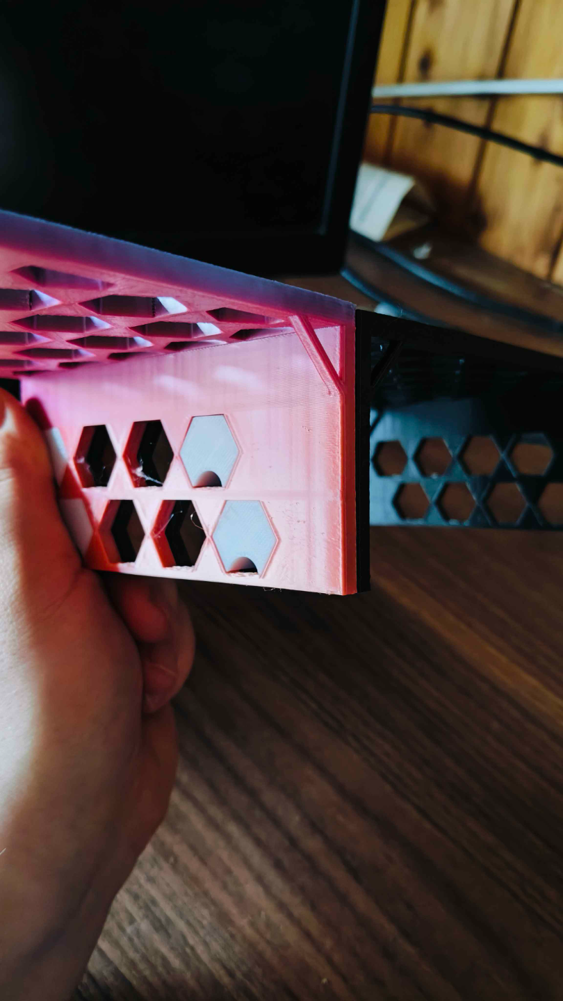 "Modular" Monitor riser for A1 mini with drawers