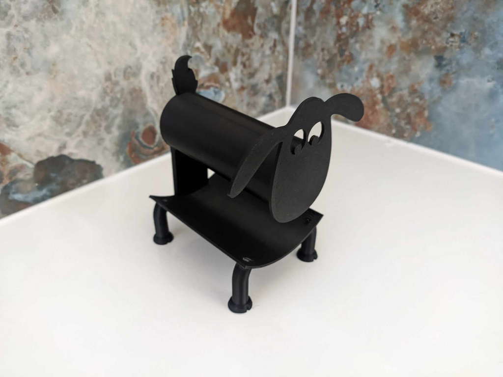 Goat or Sheep toilet paper roll dispenser / holder