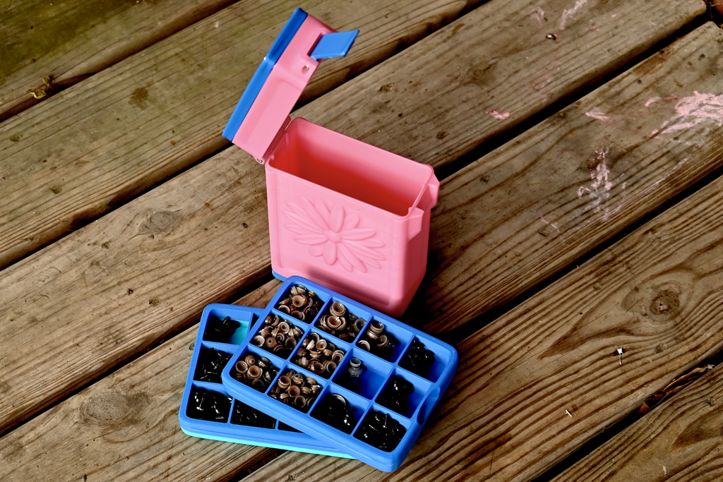 Floral Compartment Box