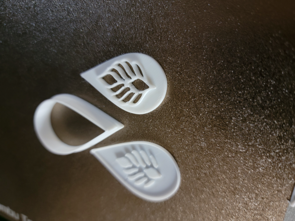 Teardrop Earring clay cutter set