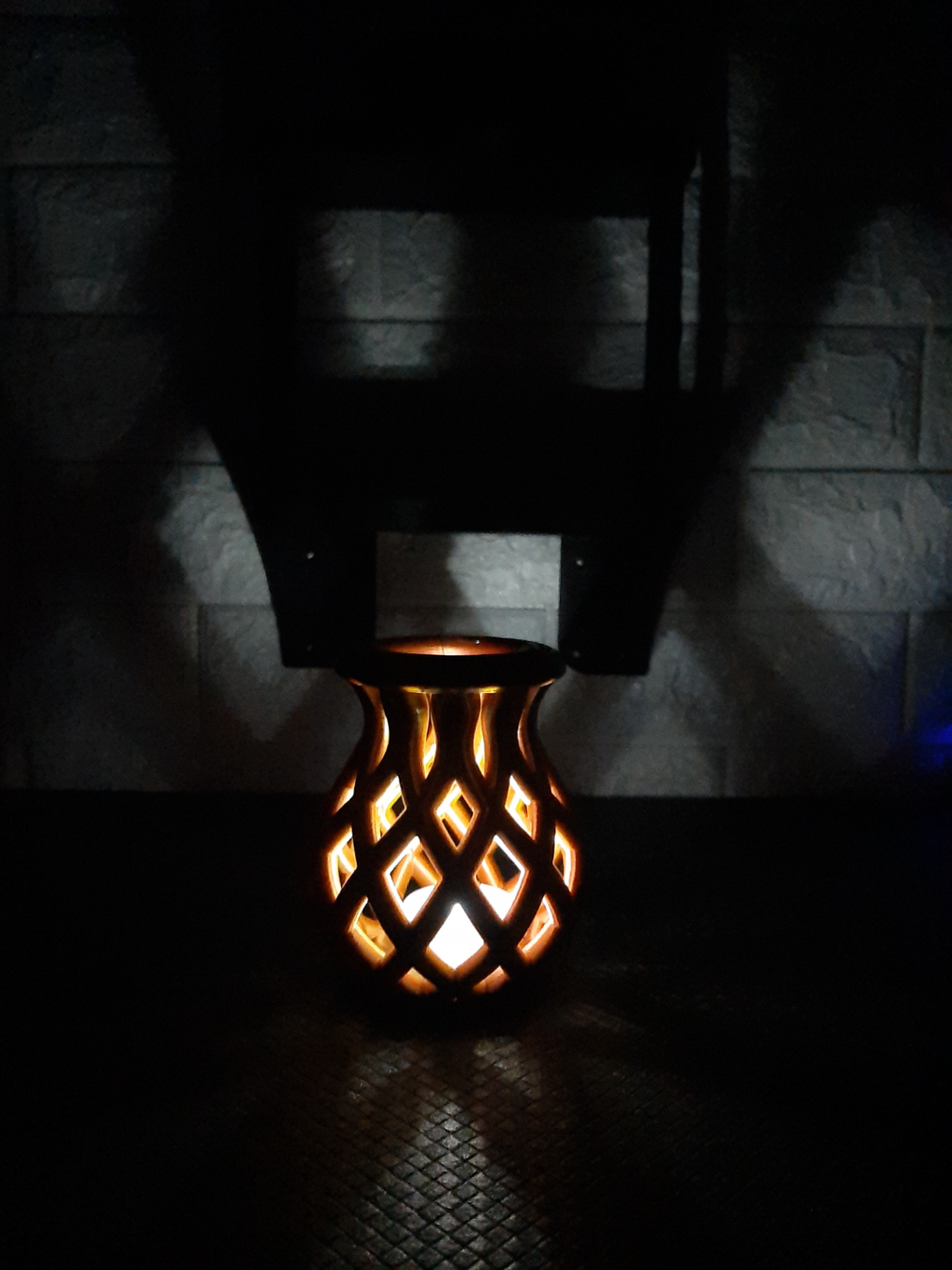 KNITTED VAZE OR TEALIGHT