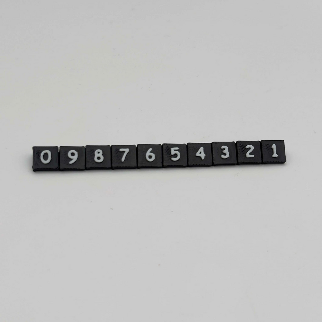 Numbers 0-9