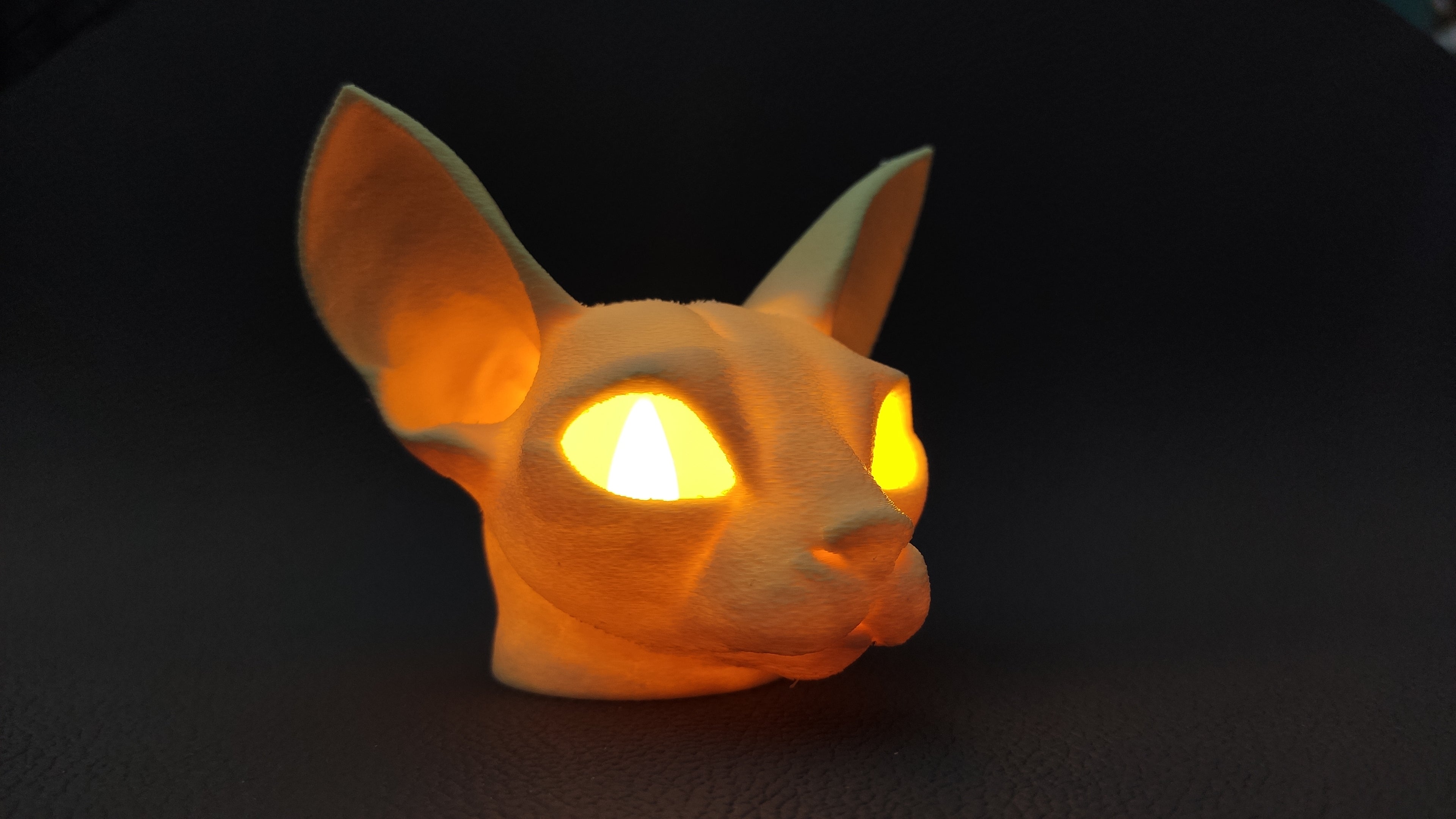 Sphynx Cat - LED tea light holder