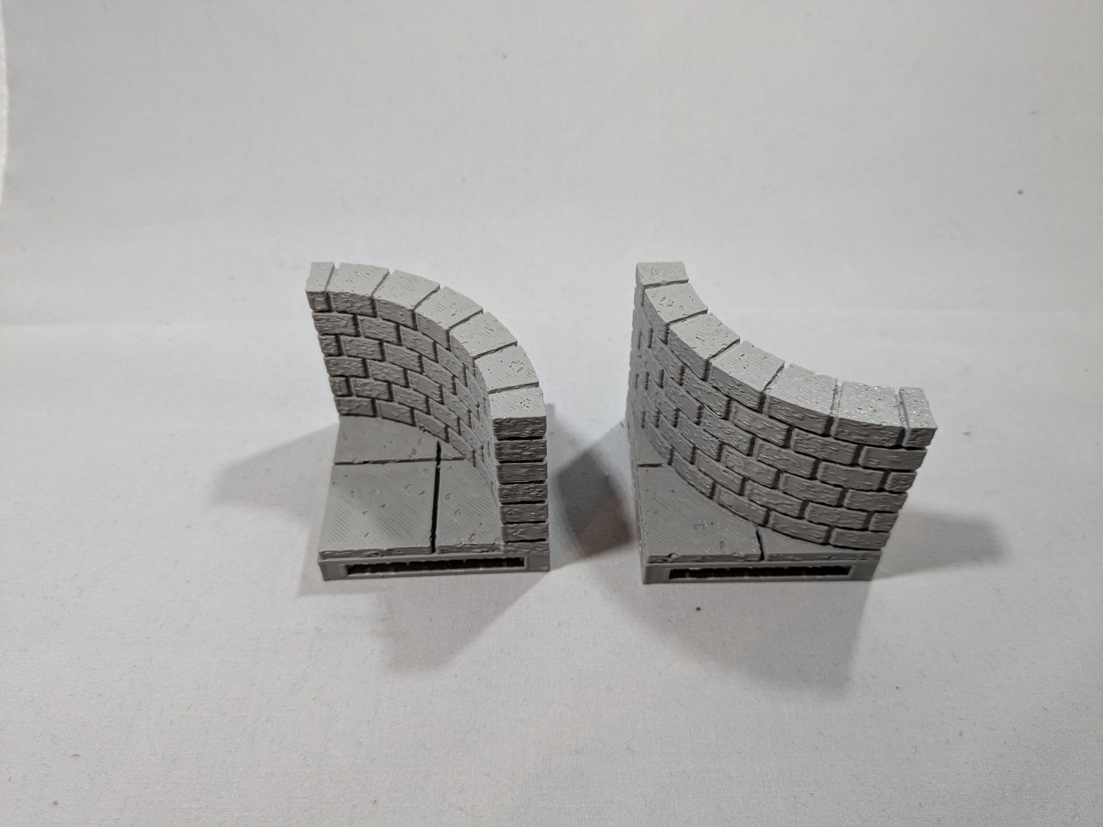 Cut Stone curved wall (OpenLOCK system)