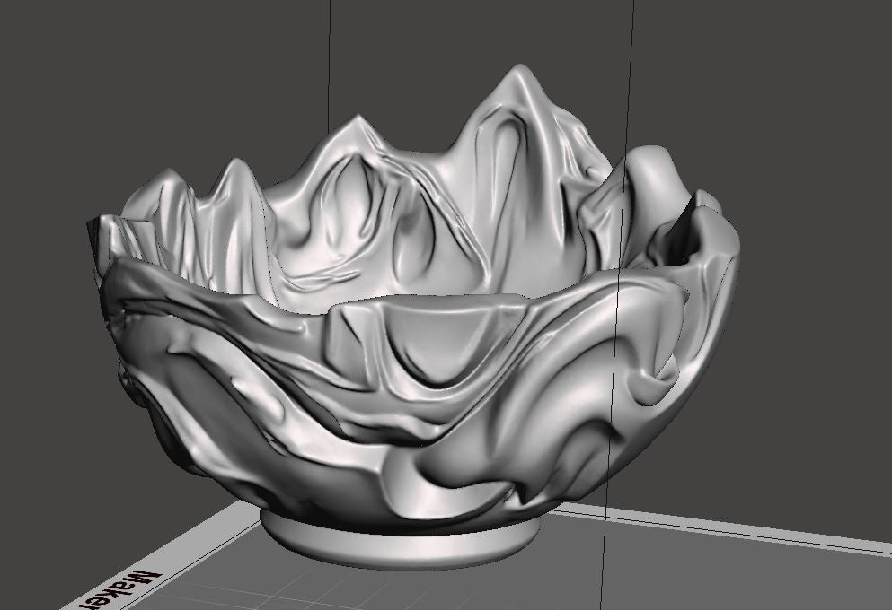 Mountain-shaped Bowl