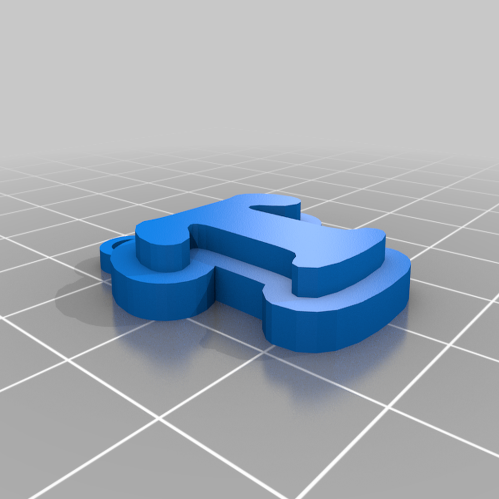 Keychain with Letter