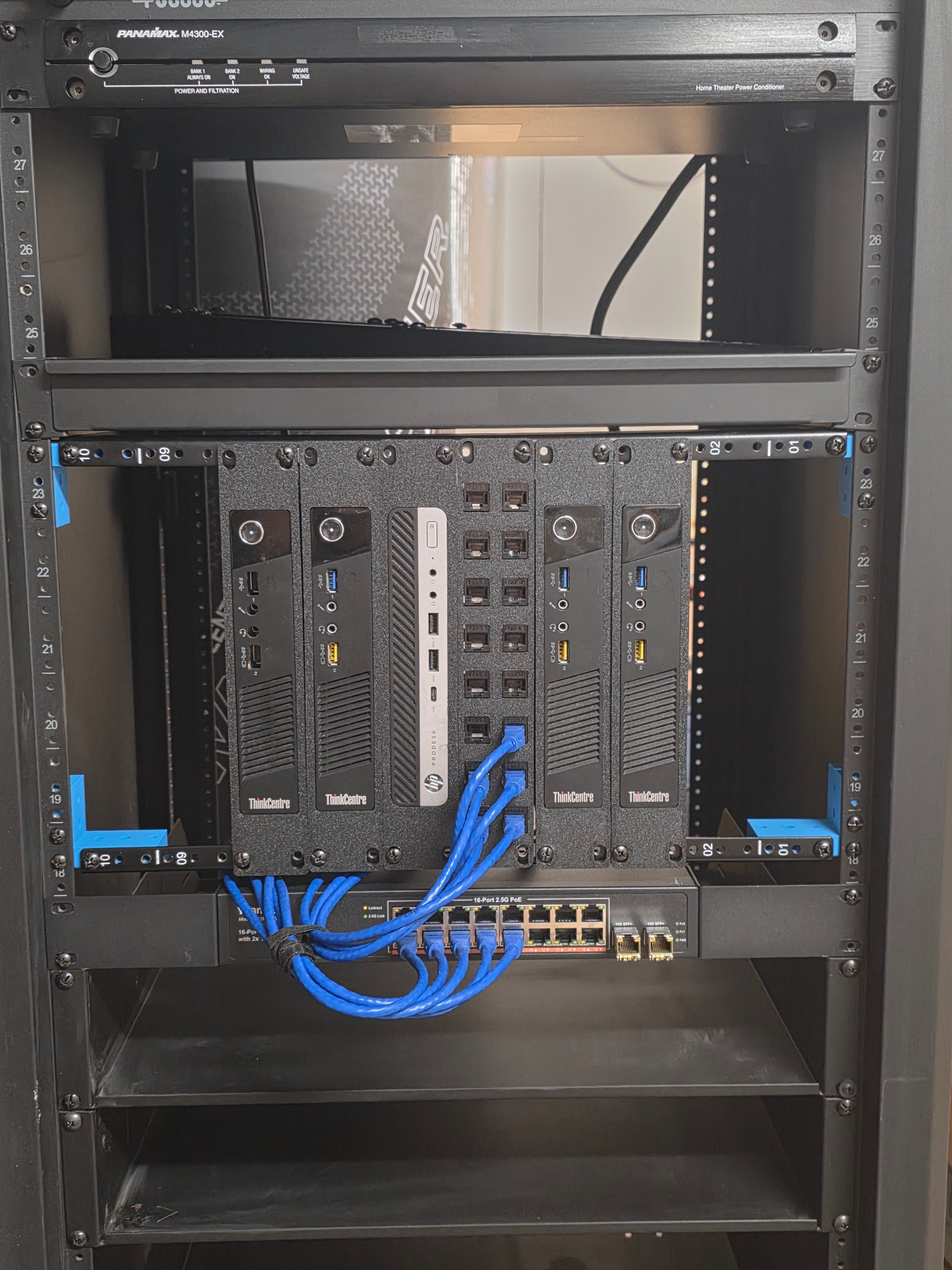 19-inch to 10-inch Server Rack Bracket