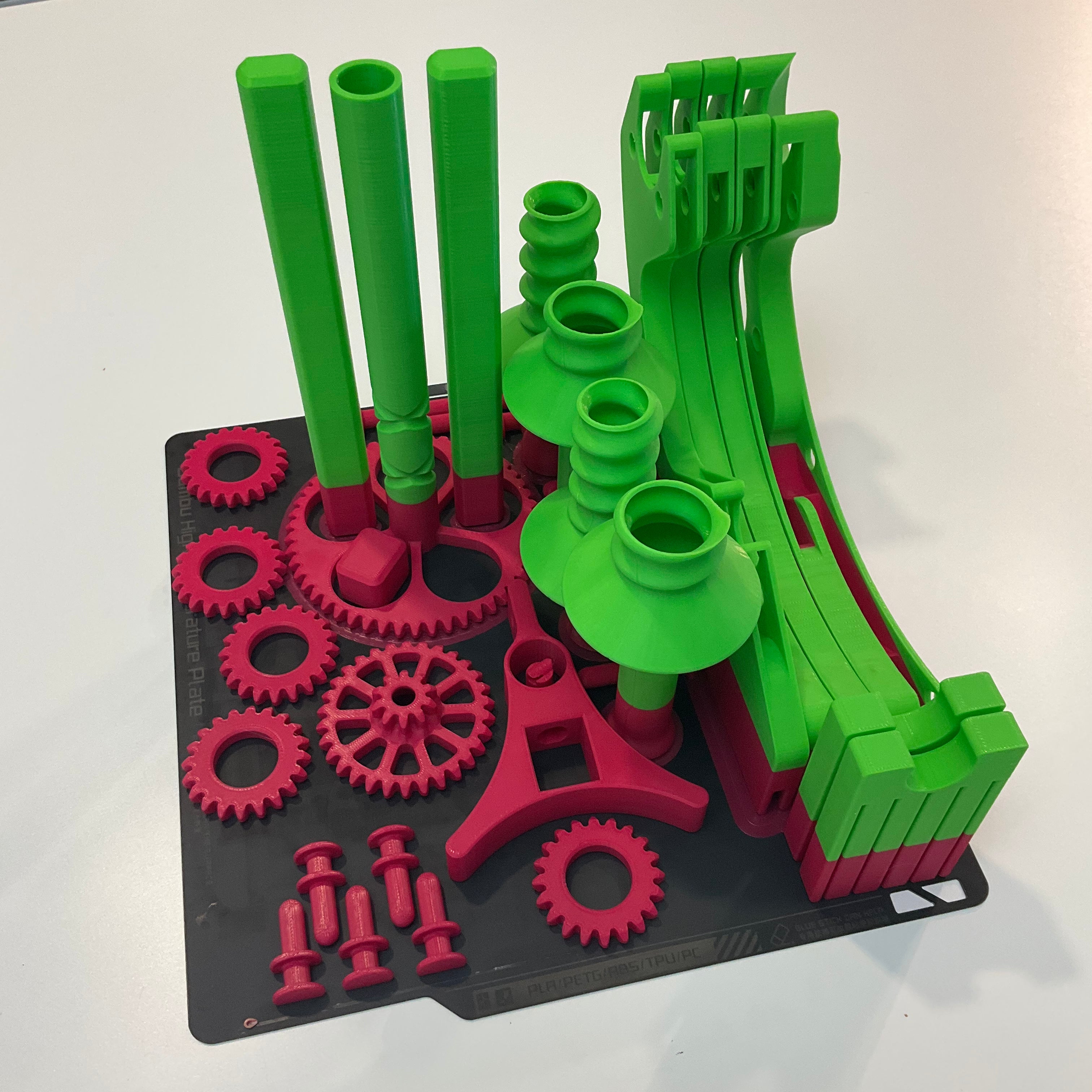 Pastamatic Filament Spool Winder for Bambu X1C/P1P AMS (level winder with self reversing leadscrew)