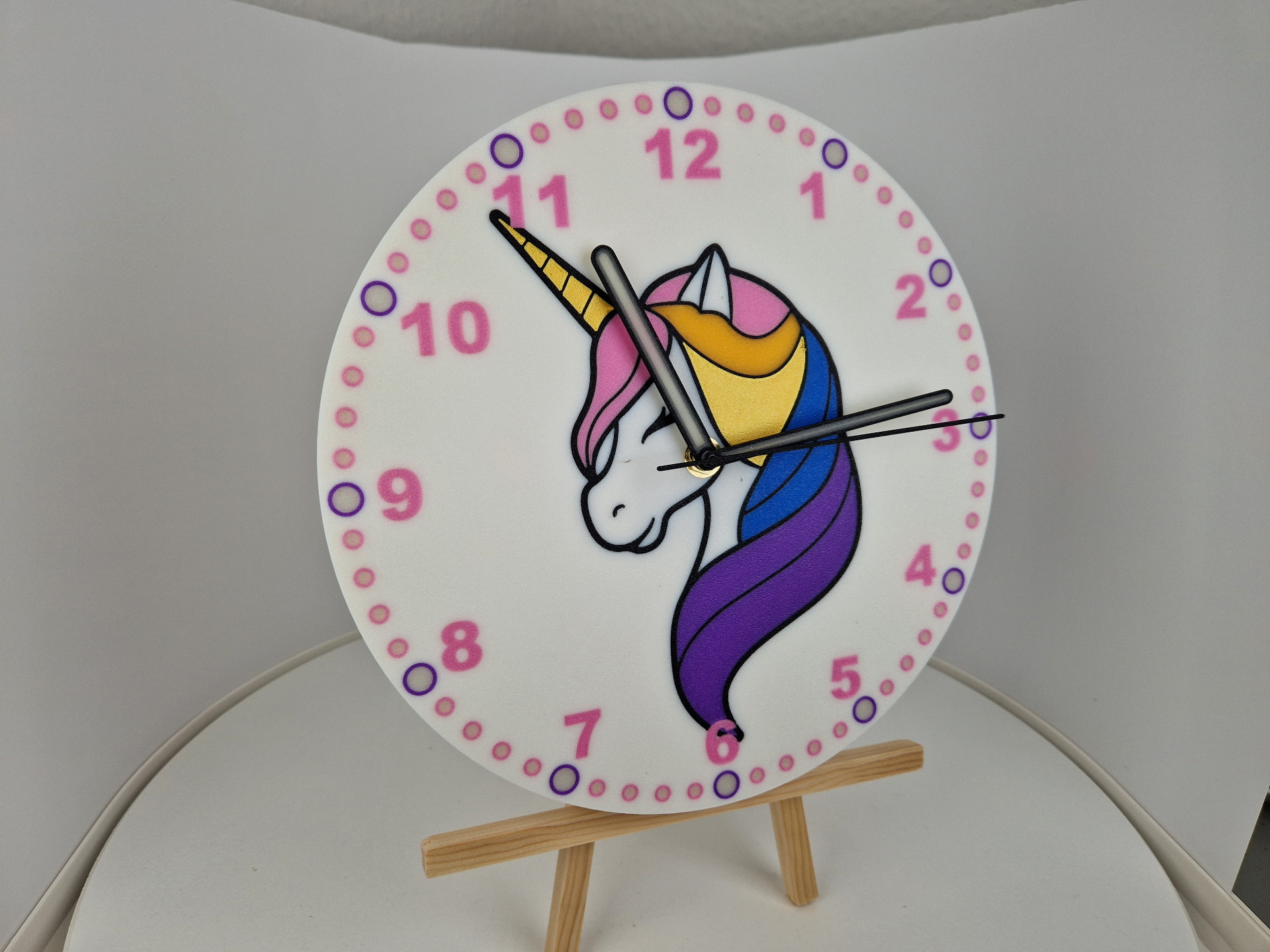 Unicorn clock