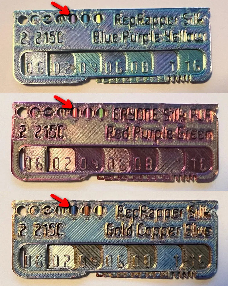 Filament swatch