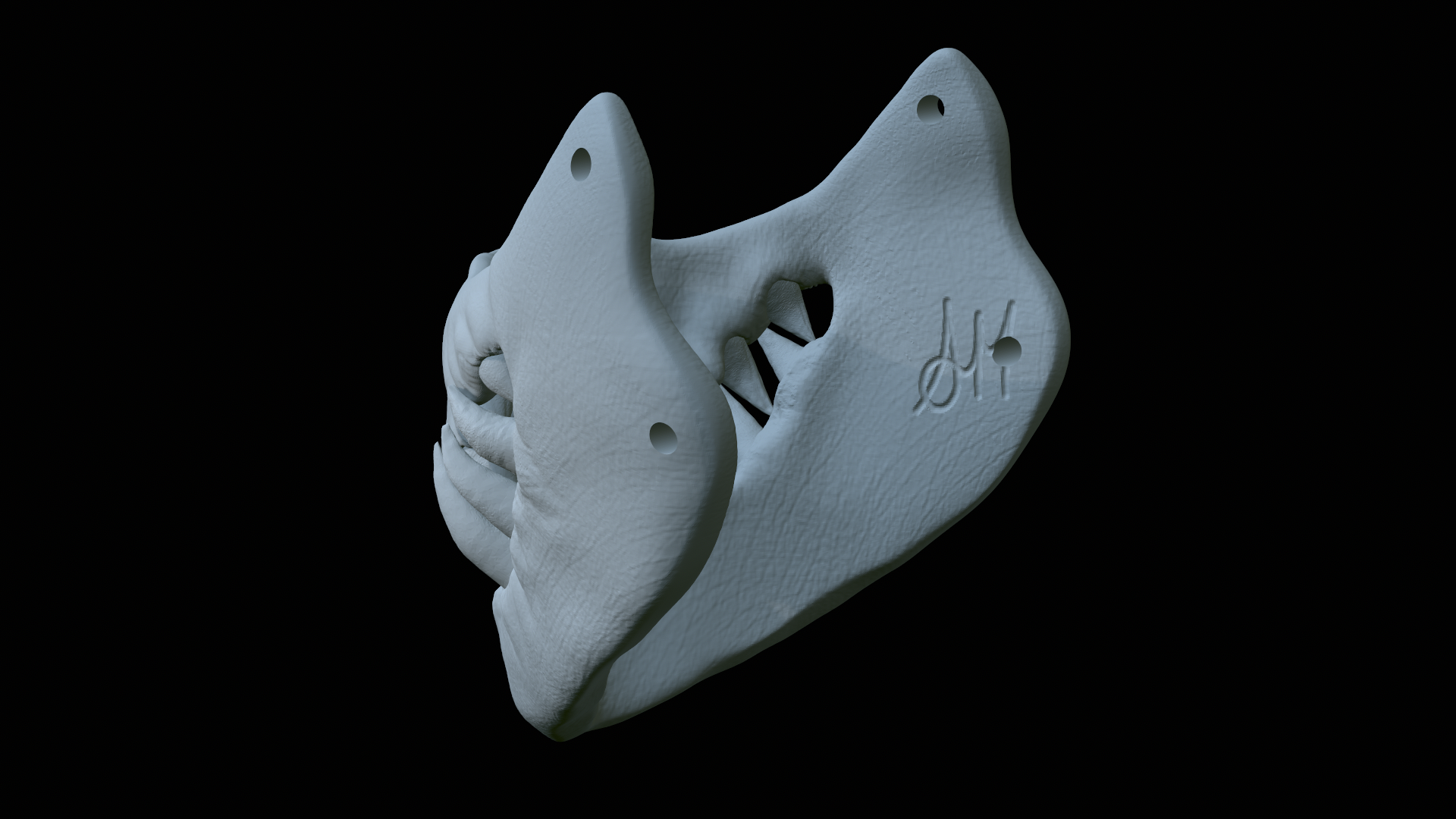 Devil Salamander mask