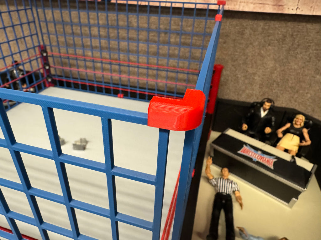 Blue Steel Cage - for 20 in Scale Size Ring