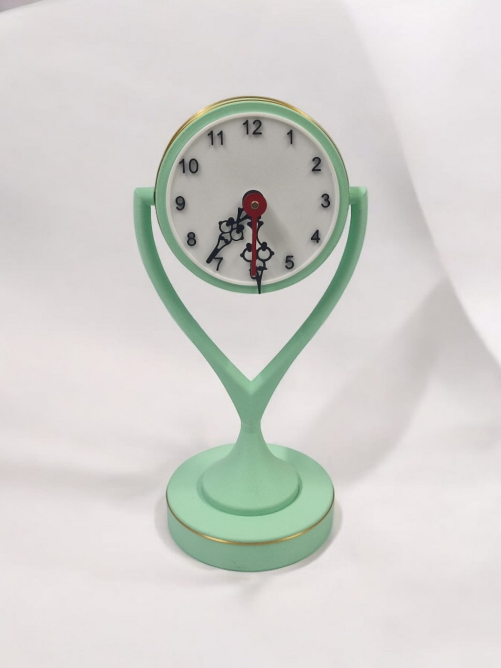 Elegant Desk Clock - contemporary Art Deco style