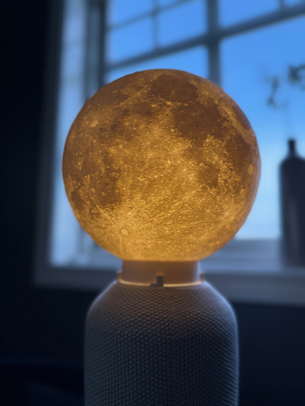 IKEA symfonisk base for SVS NASA Moon Globe