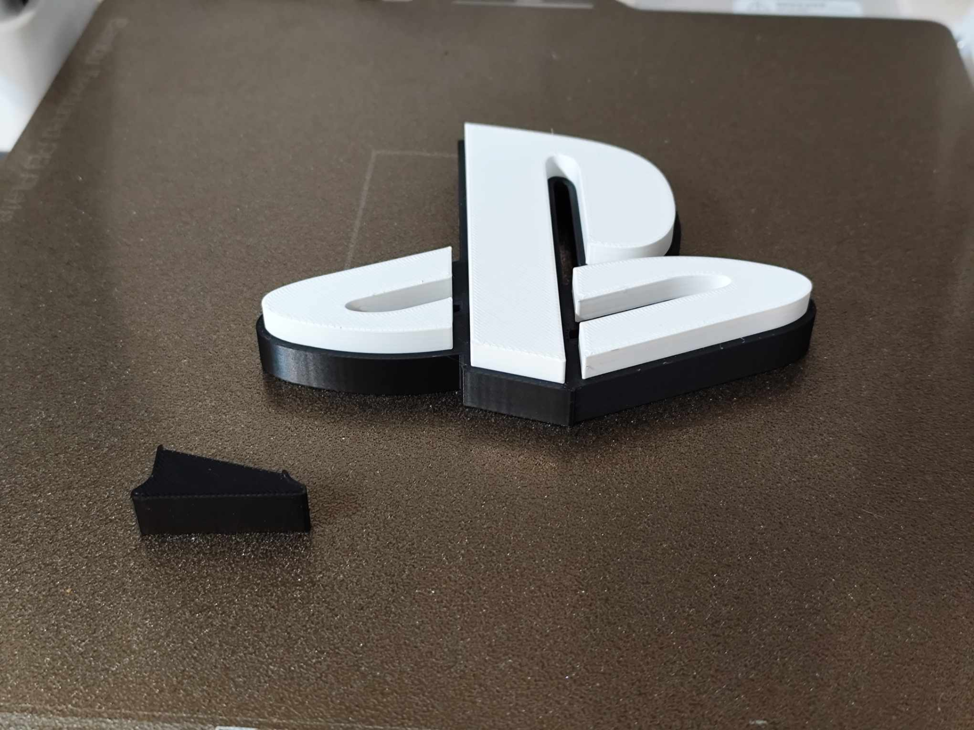 PS logo display stand