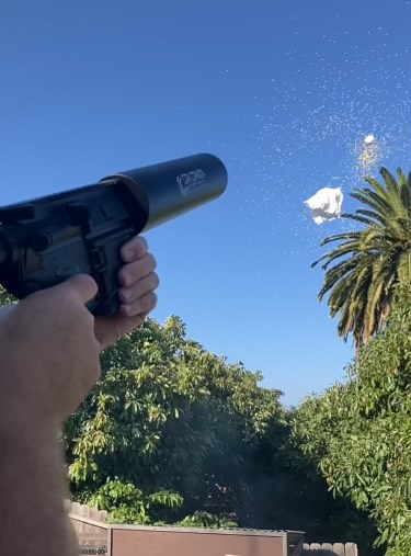 Can Cannon airsoft bb launcher.