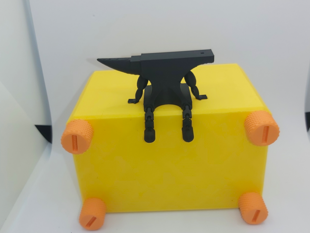 Anvil with articulated flexi legs - anvil buddy