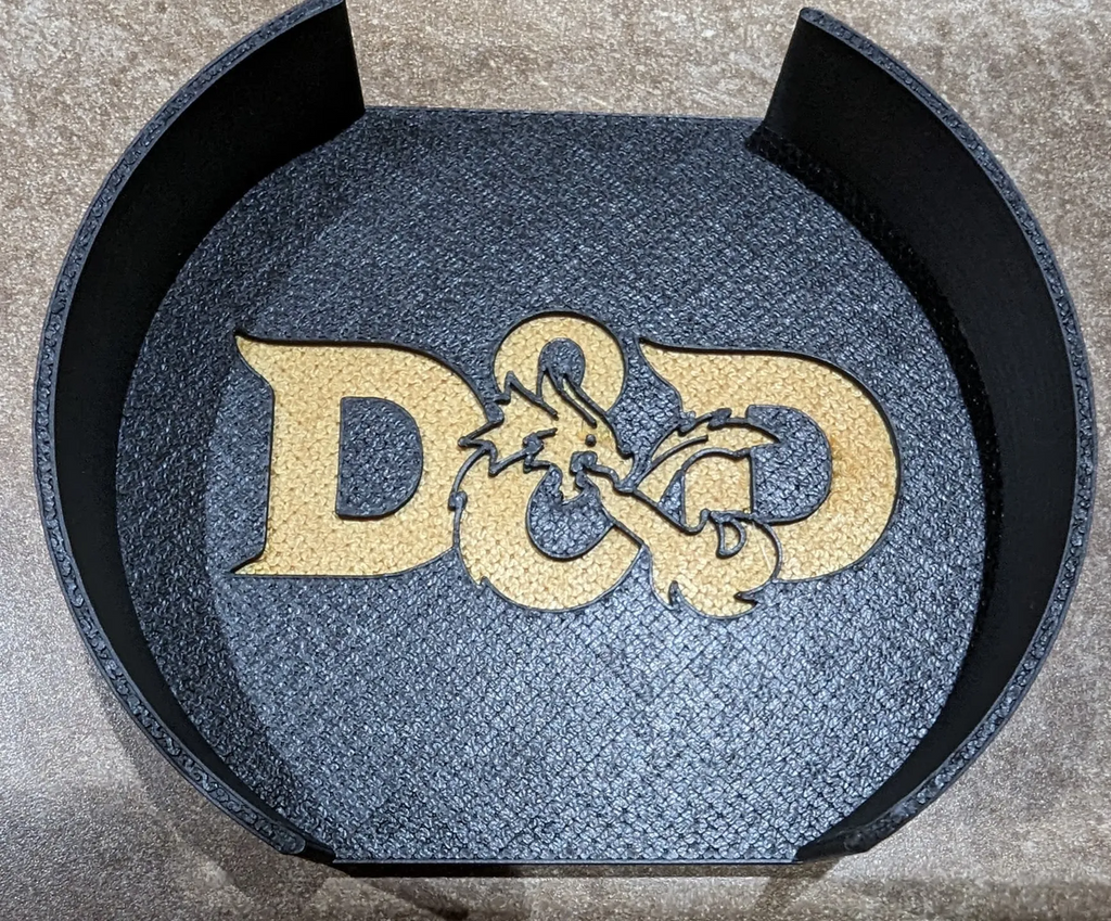 D&D Inspired Drink Coasters and Holder