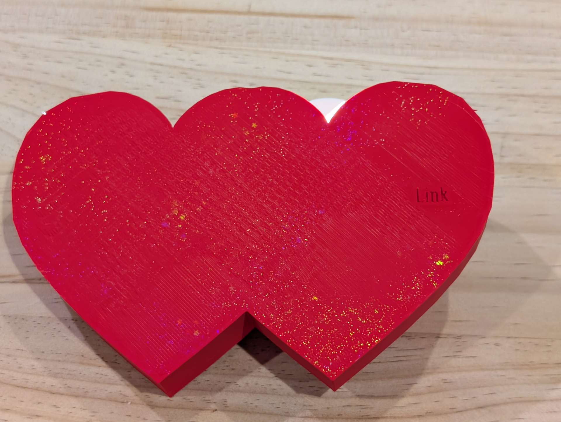Eternal flame of Love Tealight candle holder