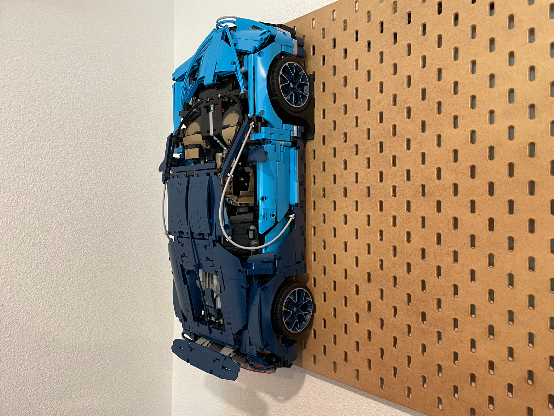 IKEA Pegboard Lego Technic Car Hanger