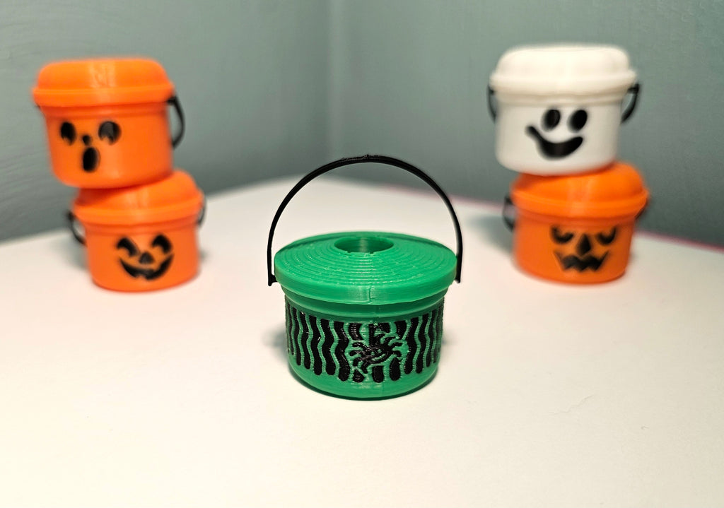 Boo Bucket Straw Buddies