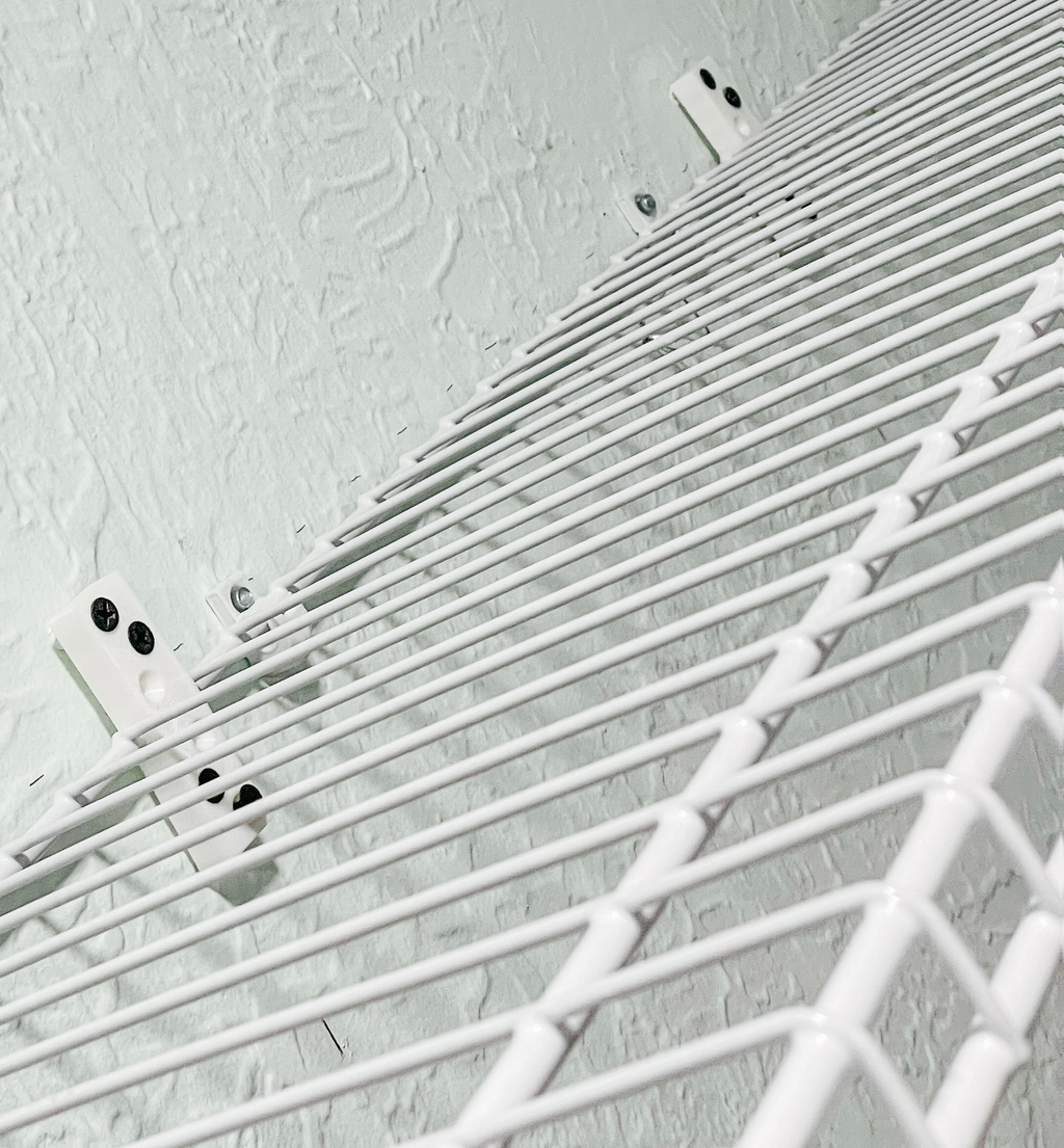 Closet Clothes Rack Reinforced Bracket
