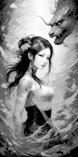 Asian High Fantasy Princess Bookmarks set of 3 - Hueforge