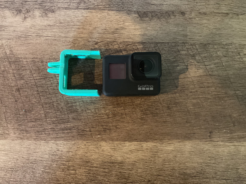 Vertical GoPro Hero 5/6/7 easy fit half case