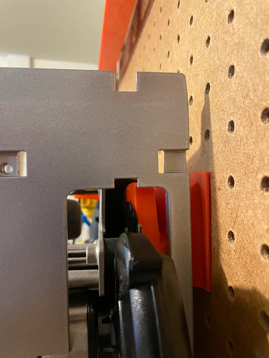 Pegboard Mount Circular Saw