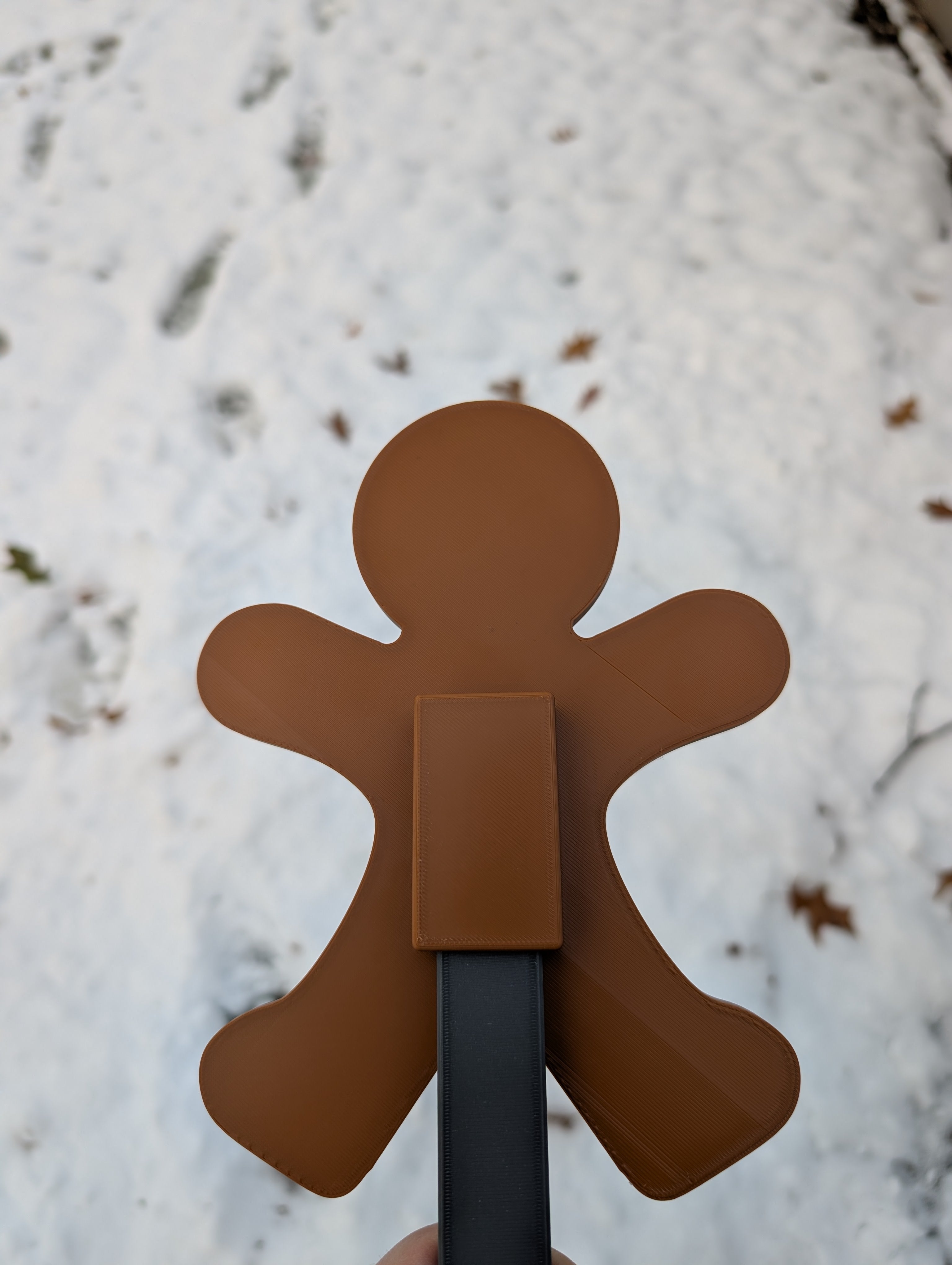 Gingerbread Man Yard Stake
