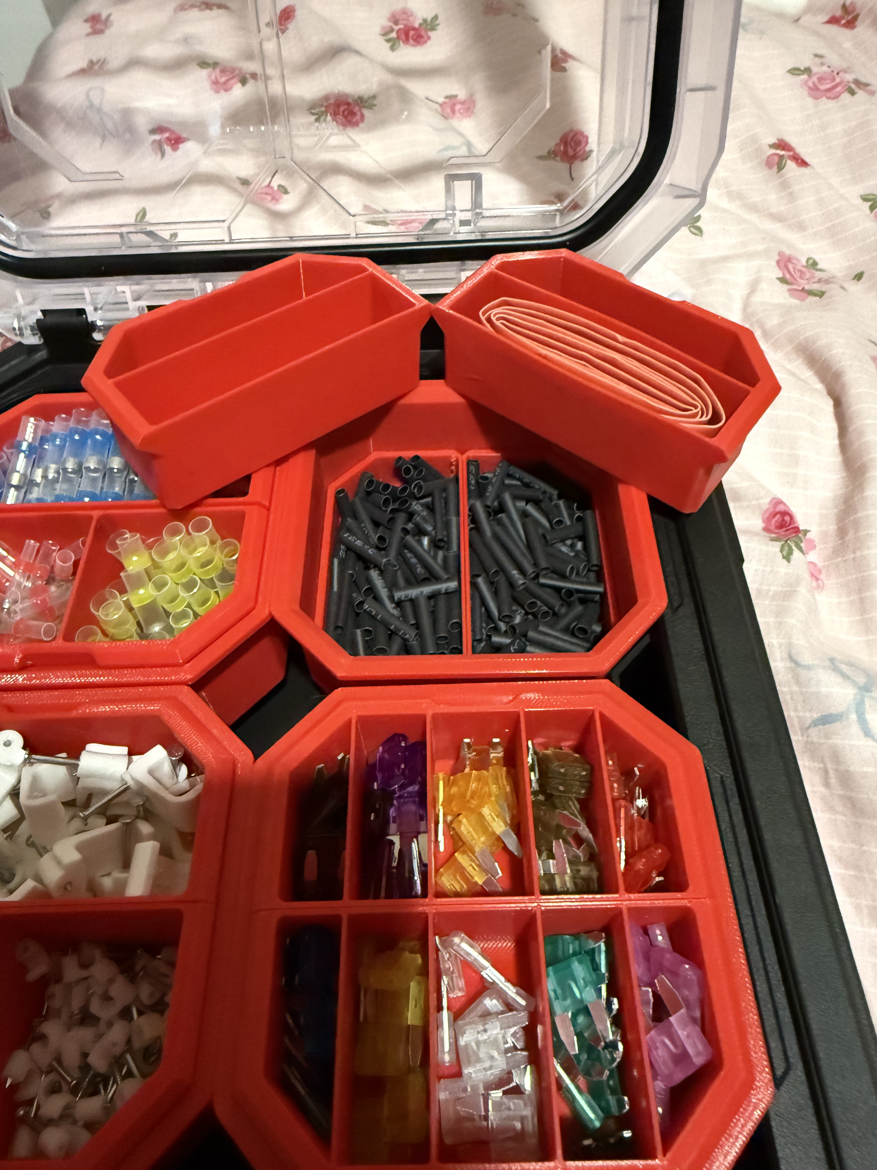 Half Size Divider for modified StackTech Bins