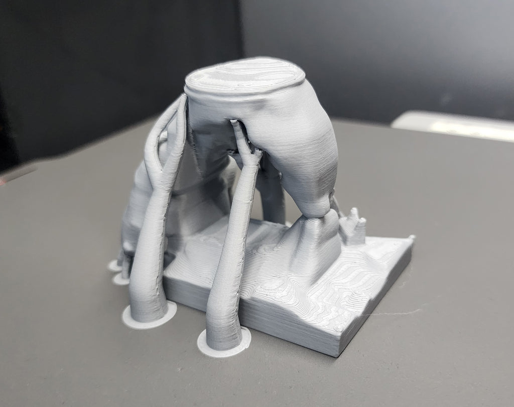 Rocky Arch with Platform Miniature