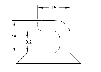 Kitchen towel hook