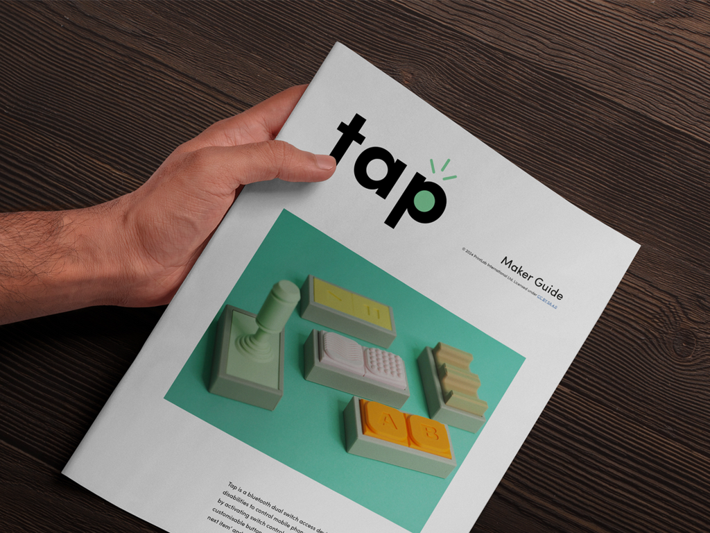 Tap | Bluetooth Dual Switch Assistive Device