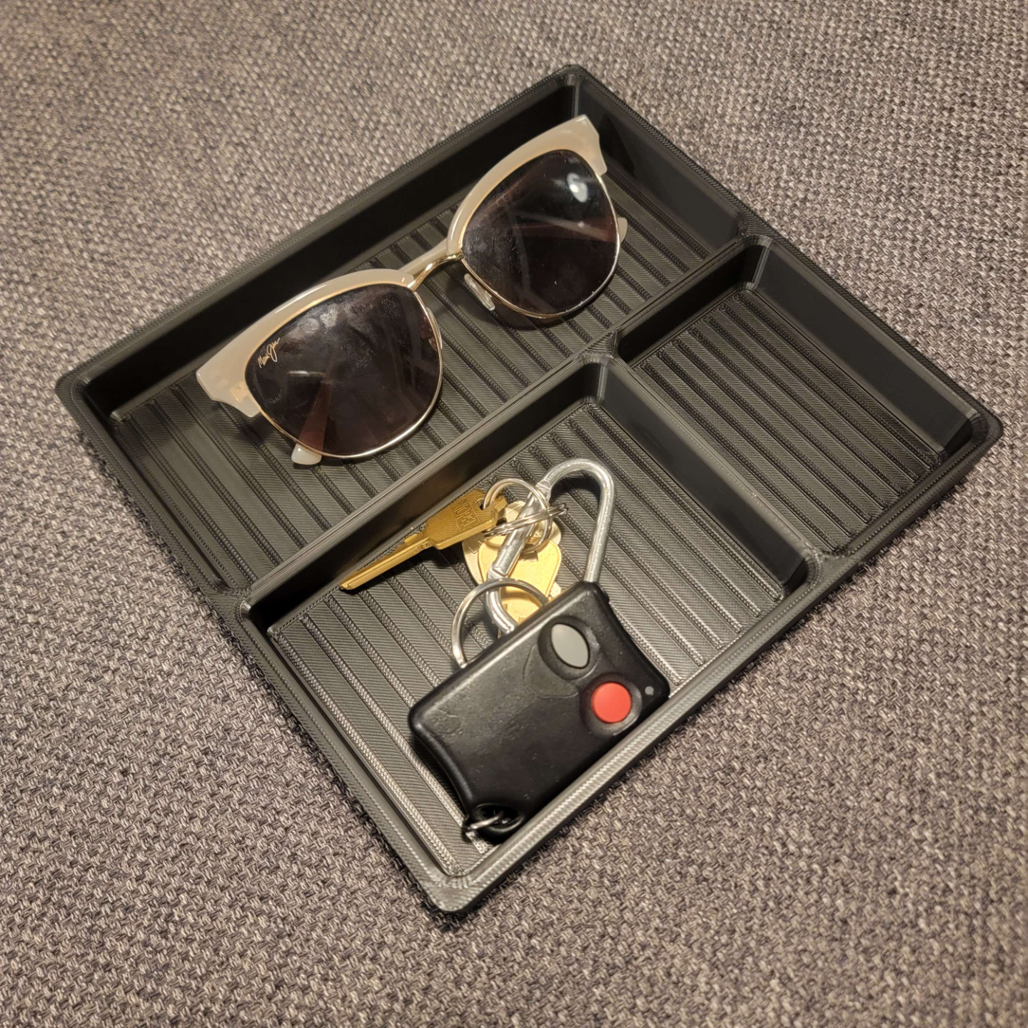 Key and Sunglass Tray