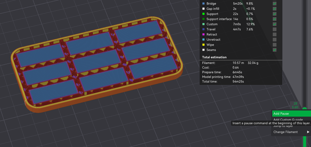 Magnetic plate tool holder for IKEA Skadis
