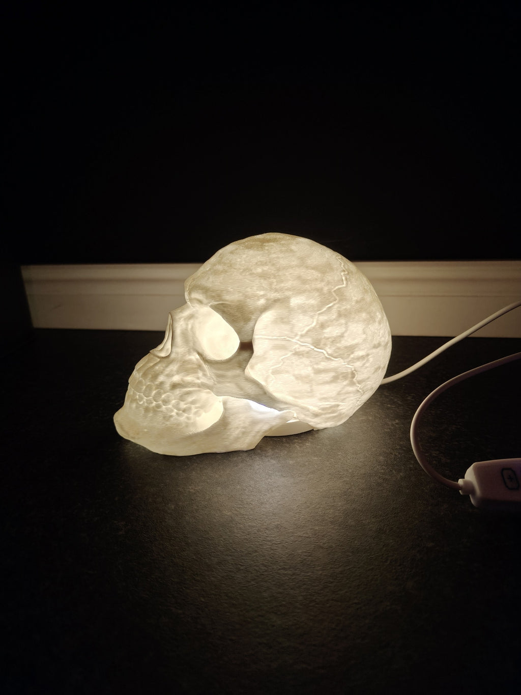 Skull Lamp (LED Lamp Kit-001)