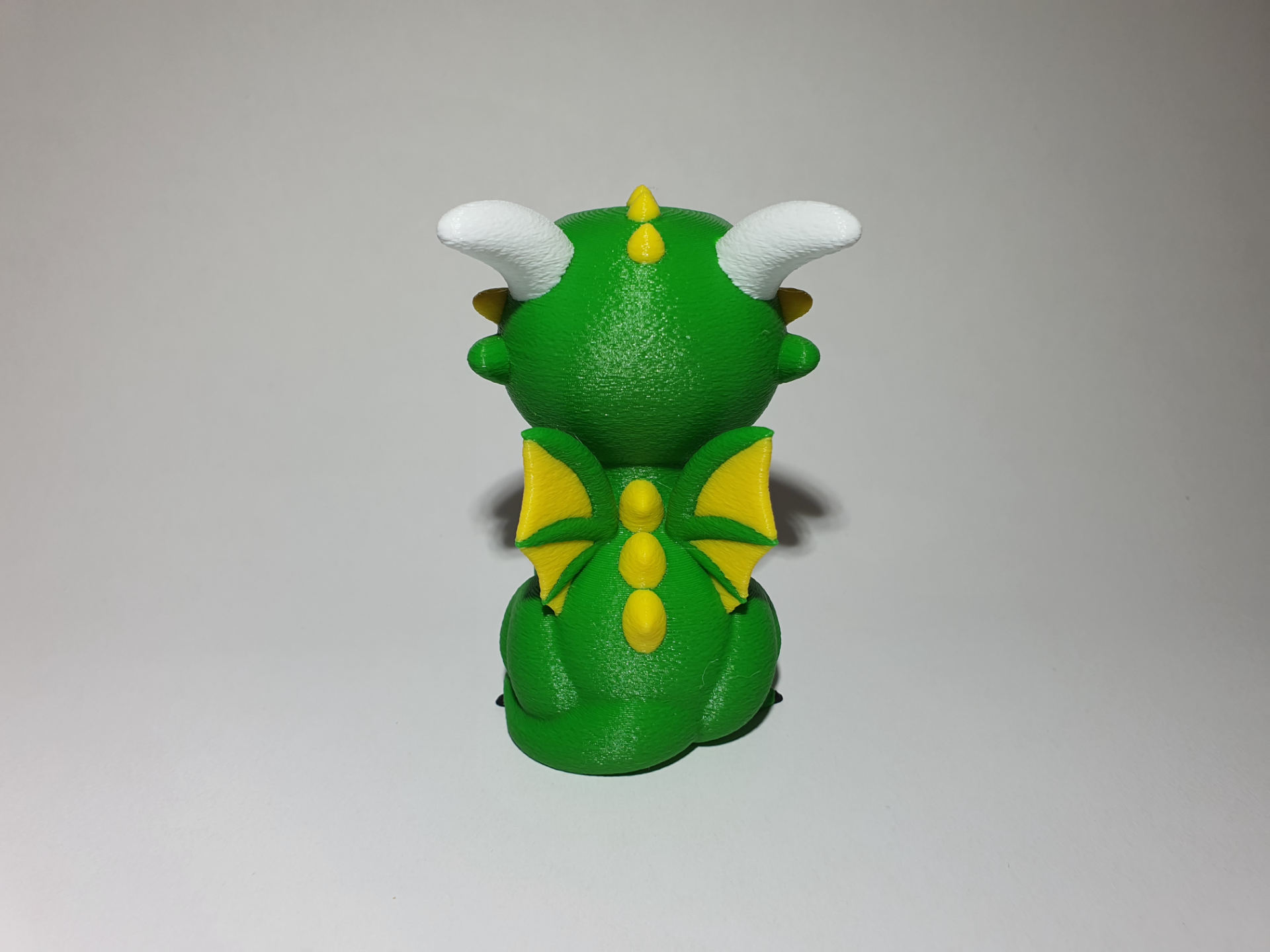 Dragon multicolor fuzzy skin