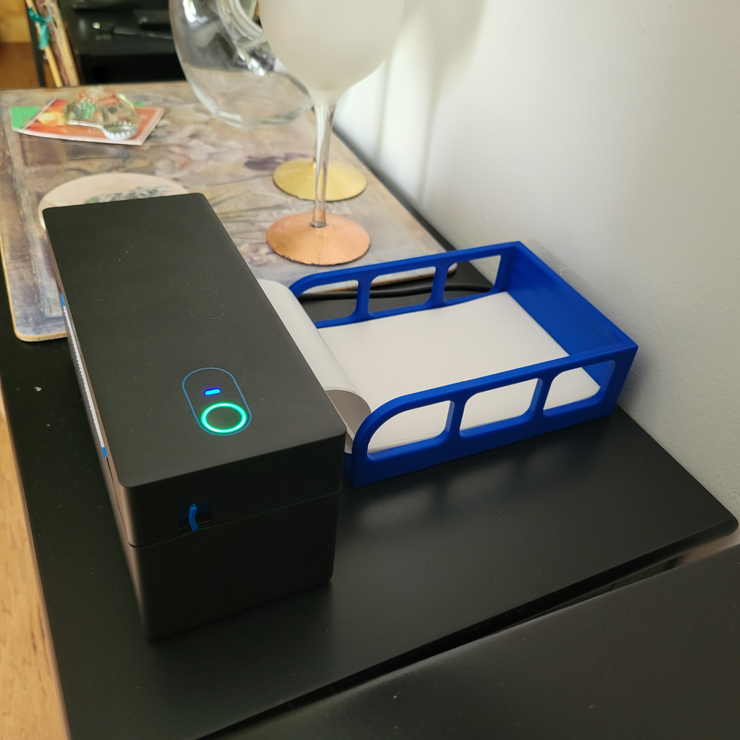 Shipping Label Tray, for 4 x 6" Fan-Fold Thermal