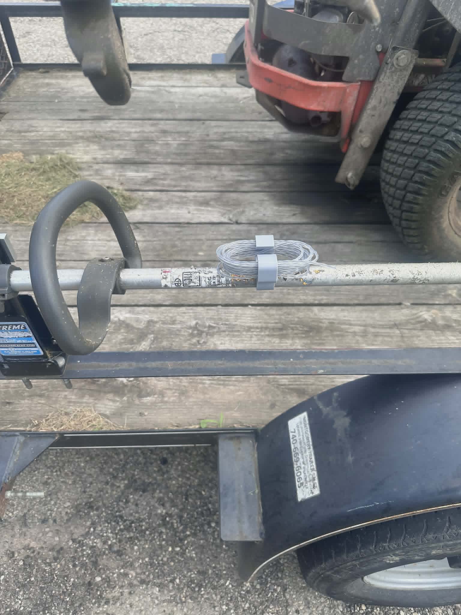Weed Eater String Holder and Mount