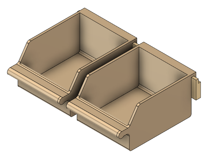 Hanging Storage Box for HSW, Multiboard and bare