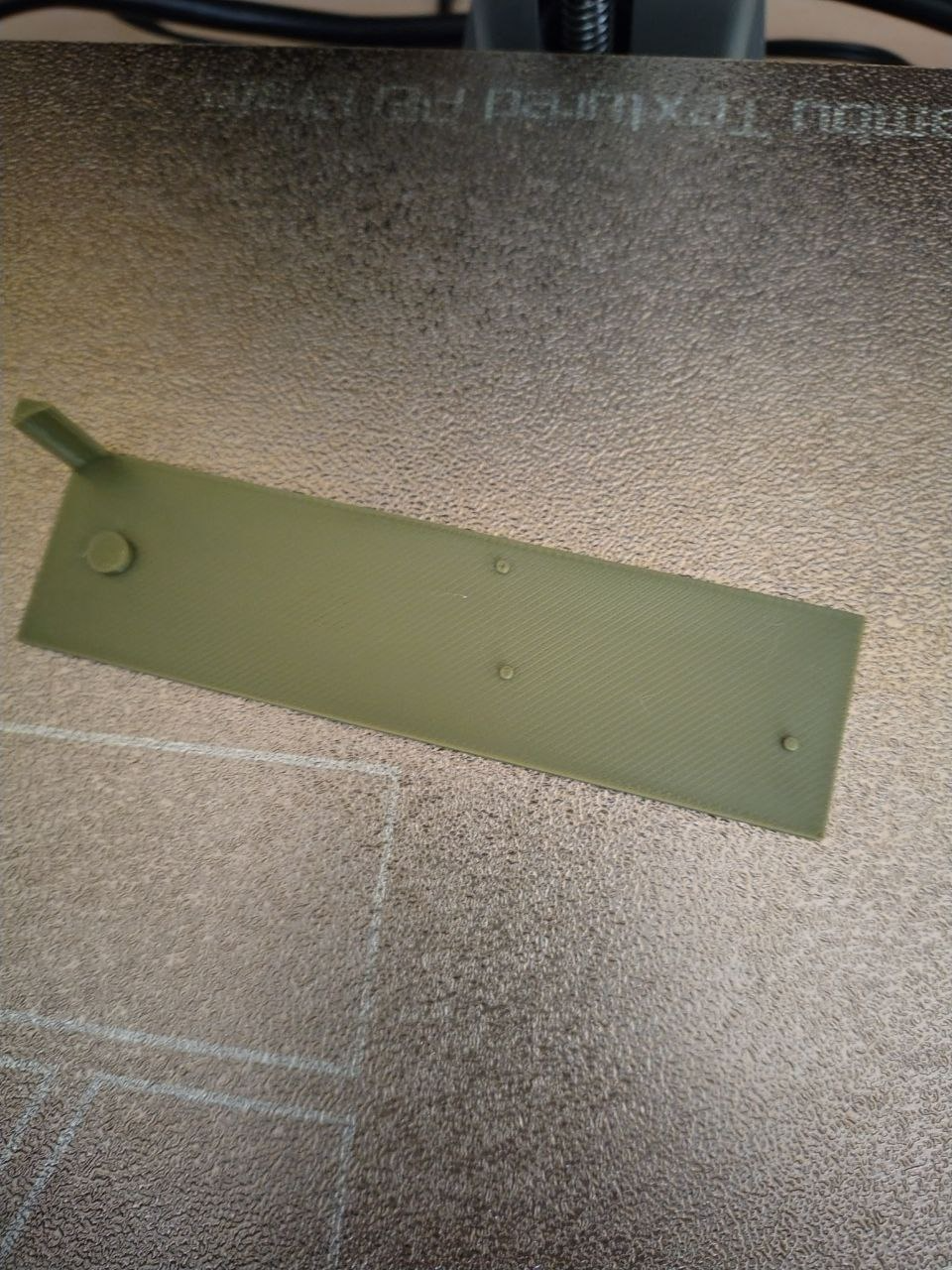 A1 wiper catch + hotbed cable relief V2